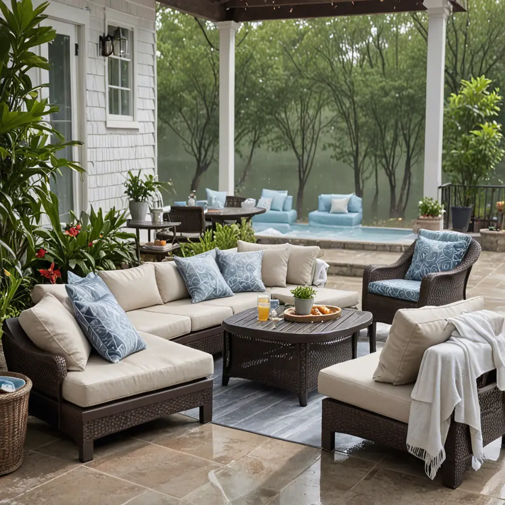 Protect Patio furniture from water