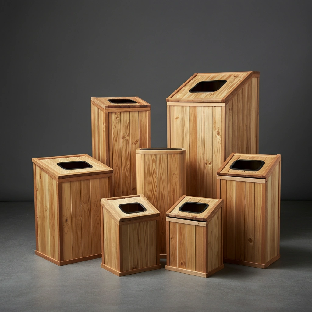 Right Wooden Dustbin for Your Needs