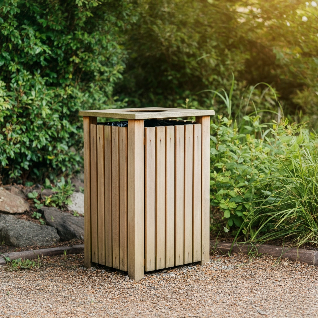 Why Choose Wooden Trash Bins