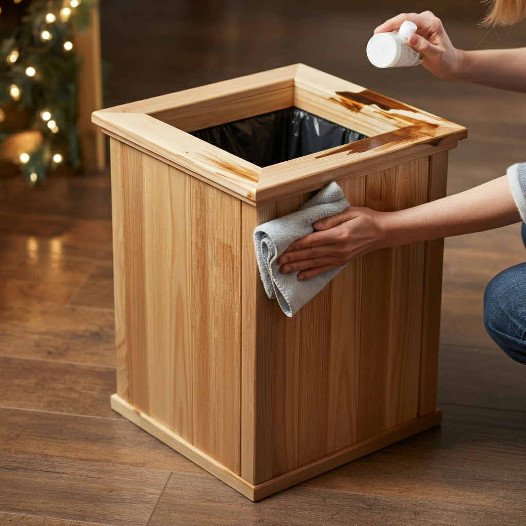 Caring for Your Wooden Trash Bins