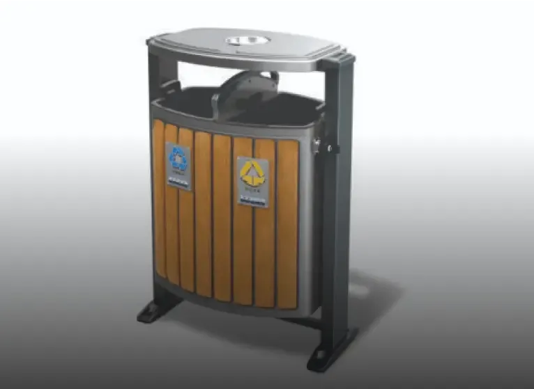 Modern Segregated Airport Dustbin by Trusted Airport Dustbin Manufacturer in India