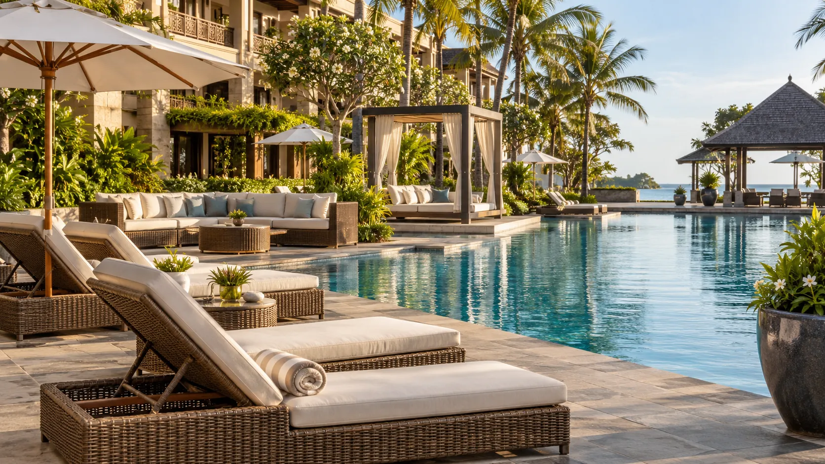 Best Poolside Furniture for Hotels & Resorts: Types, Materials & Buying Guide